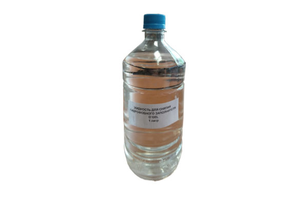 Жидкость для снятия гидрофобного заполнителя DGel 1 л.